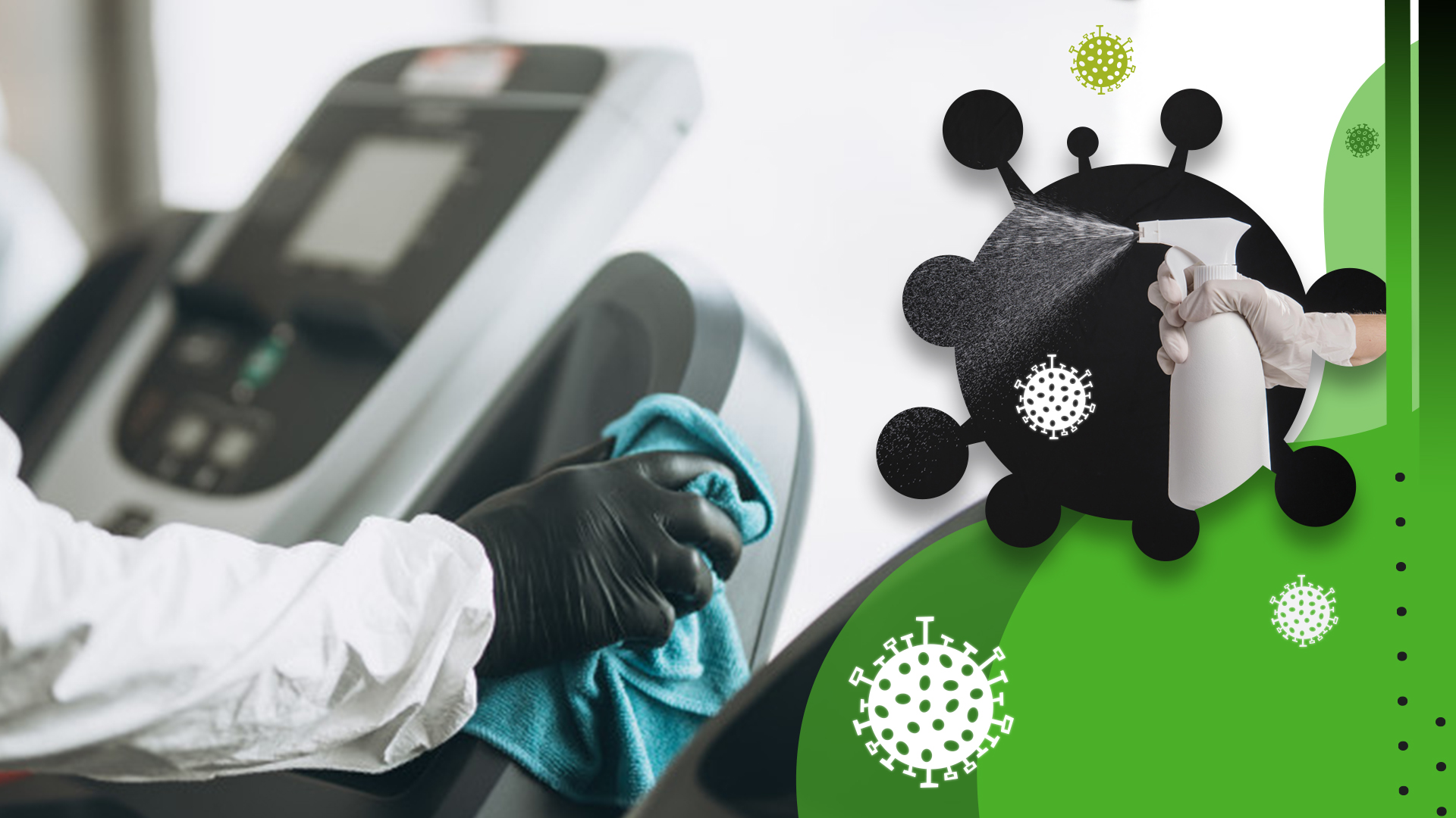 نظافت در باشگاه های ورزشی در دوران کرونا نظافت در باشگاه های ورزشی در دوران کرونا